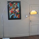 Lampadaire arc Guzzini 1960/1970