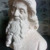 Bust of Prophet in plaster