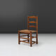 French rustic Wabi-Sabi chair 1850