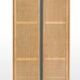 Cane and rattan wardrobe Made – large capacity