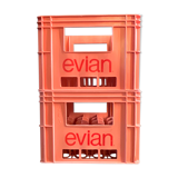Evian bottle box