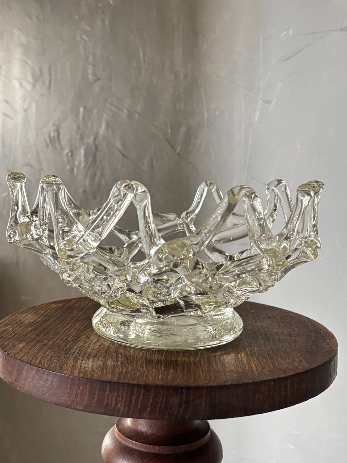 Blown glass cup - Italy 1950