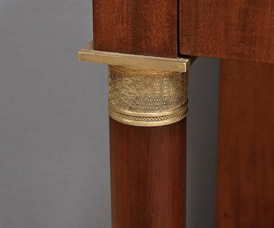 Mahogany dressing table, Empire period – Early 19th century