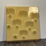 Porte-manteau en plaques par De Pas, D'Urbino & Lomazzi pour Longato, Italie, 1967