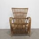 Vintage bamboo armchair