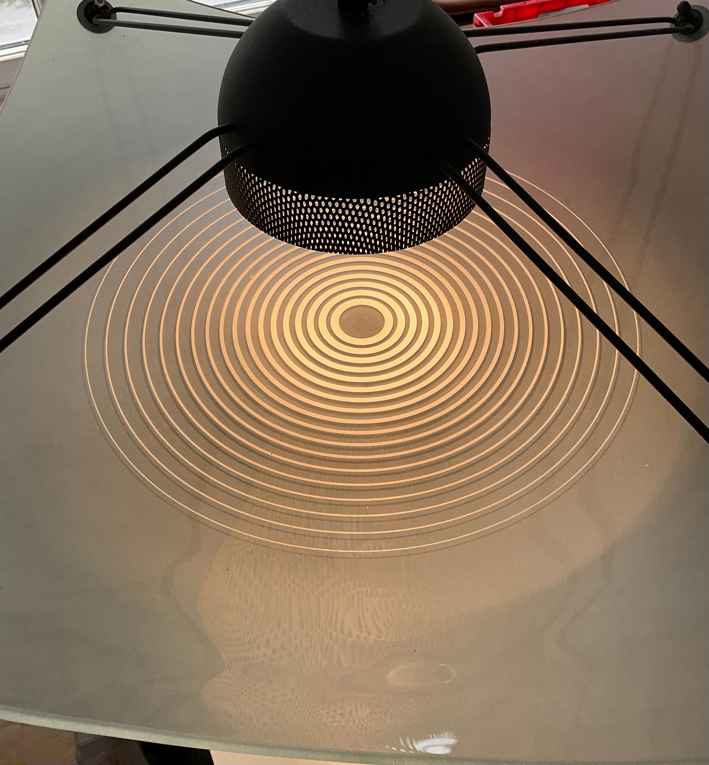 Vintage pendant lamp from the 80s