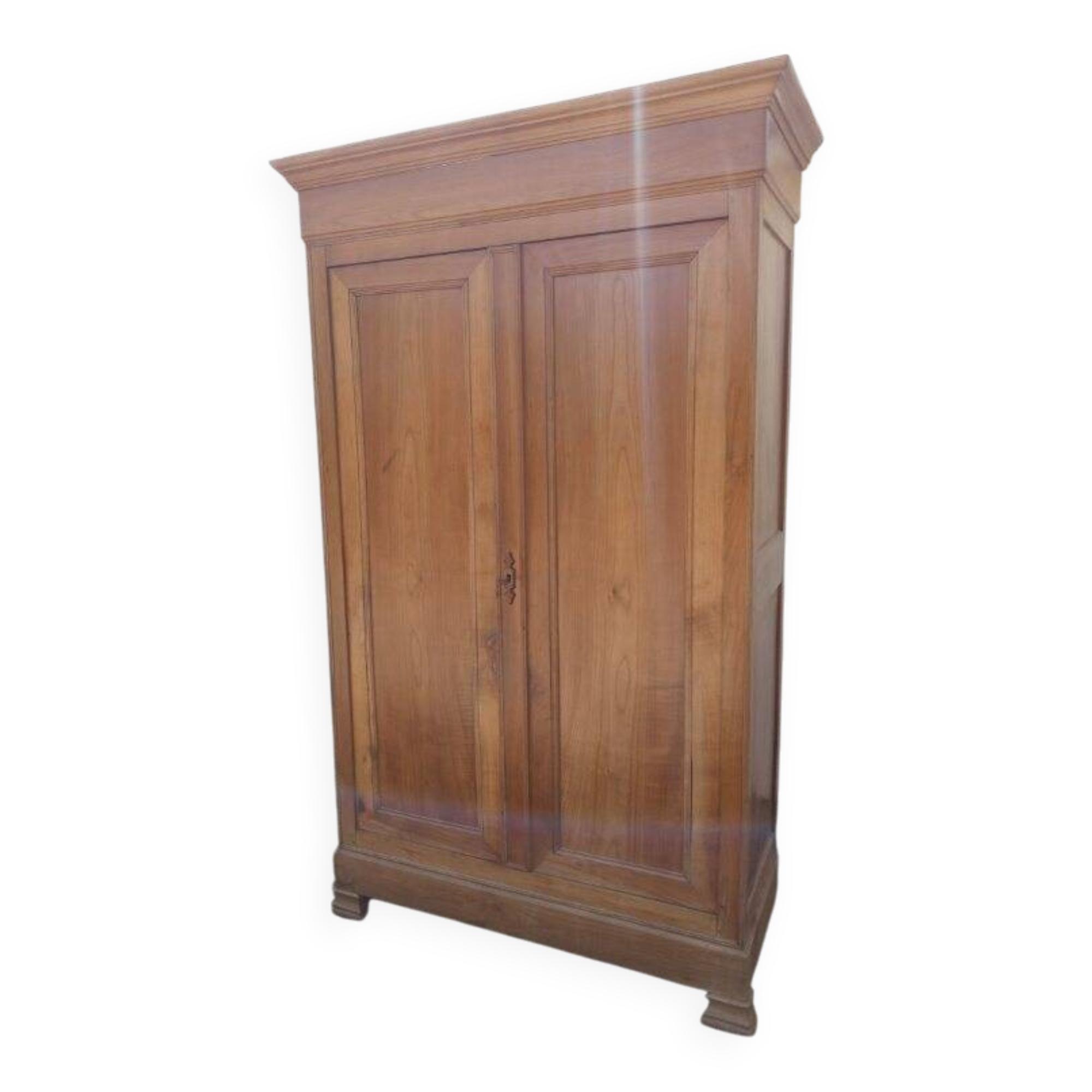 Solid cherry wood wardrobe