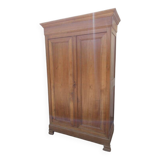 Solid cherry wood wardrobe
