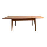 vintage en bois Table en teck