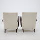 1950s Jindrich Halabala Set of Two Armchairs, Czechoslovakia