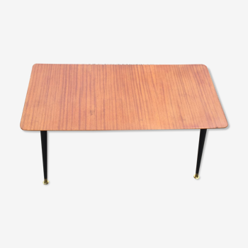 Table basse scandinave en teck