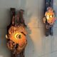 Raw expressive wall sconces by Francesco Pasinato