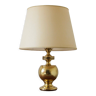 Lampe de table en laiton vintage