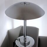Aluminor chrome mushroom lamp art Deco style