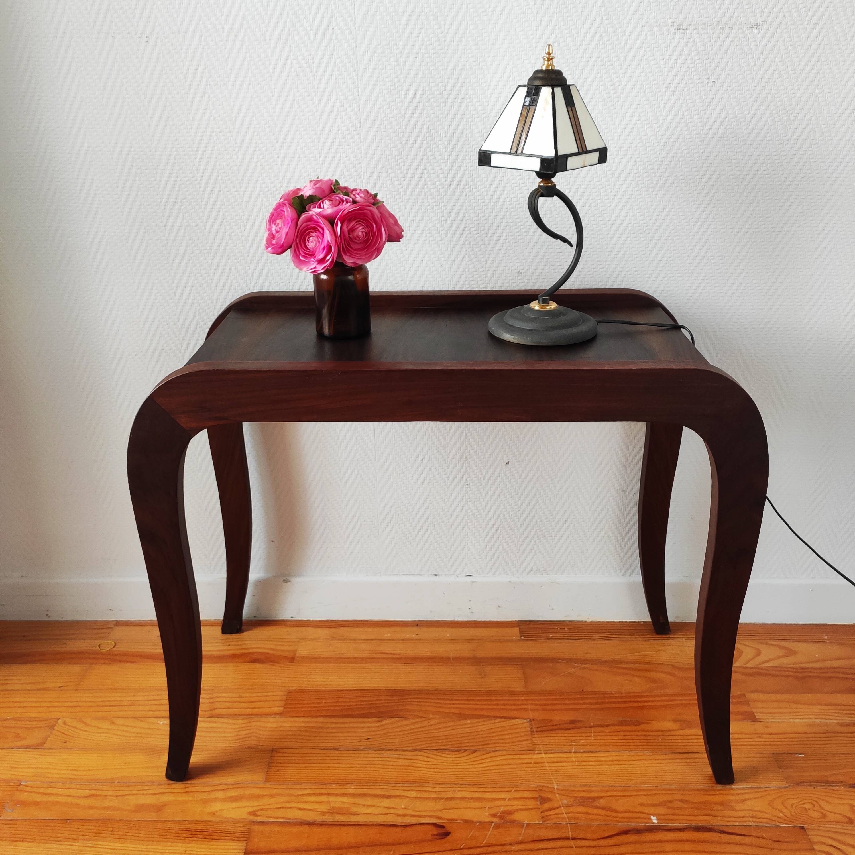Art Deco wooden console 1940
