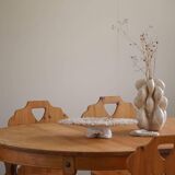Set of 6 pine chairs