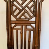 Pair of Chinese bamboo armchairs