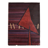 Tableau, peinture abstraite signée, école Allemande moderne, années 50
