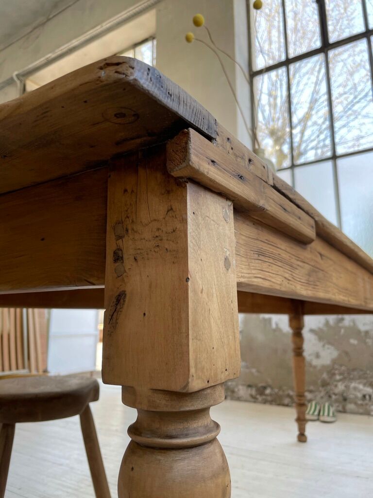 Farm table bistro pine and cherry 210cm