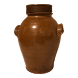 Old vinegar stoneware pot