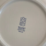 Plat rond fleur Gien Selency x Monoprix Croisé Laroche