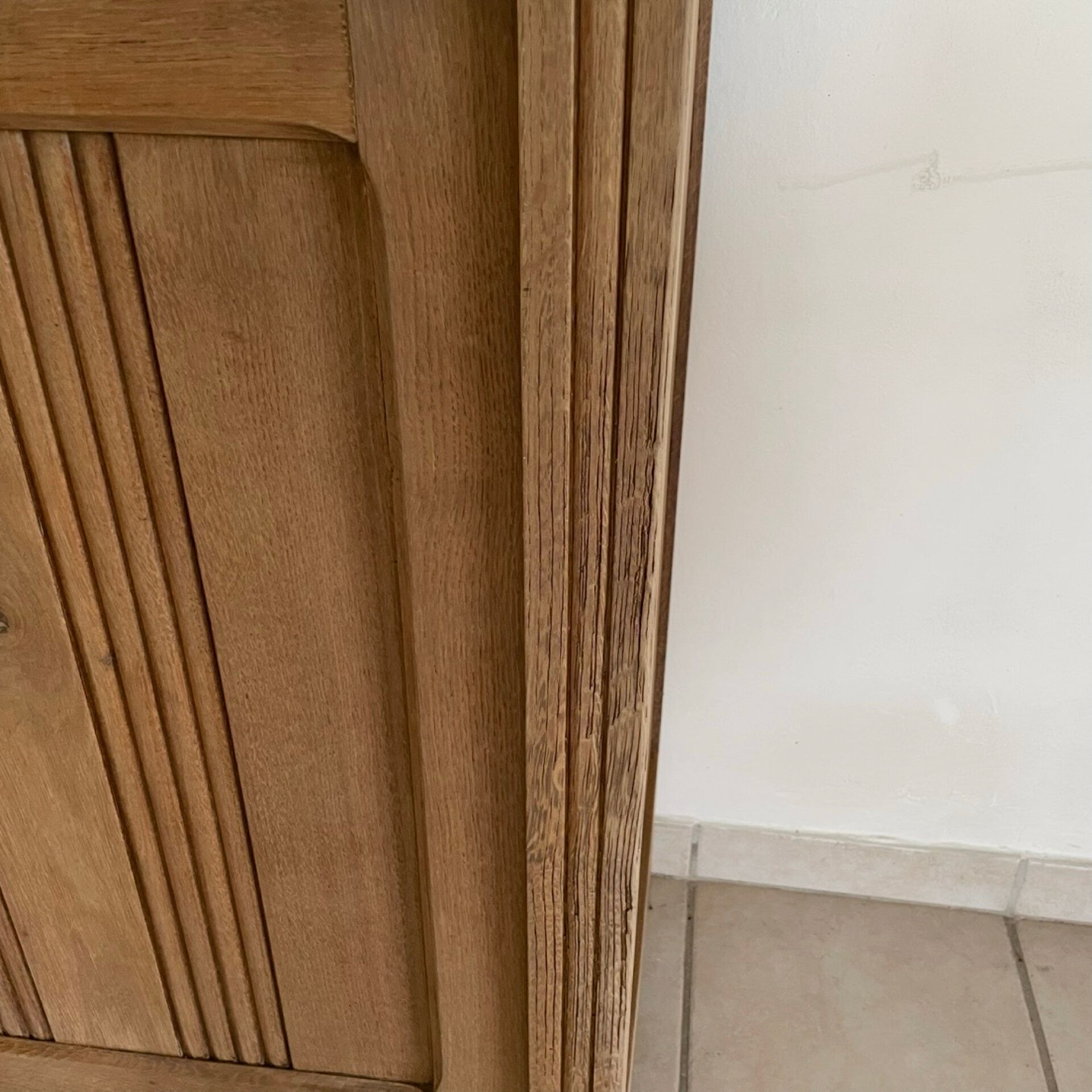 Solid oak sideboard