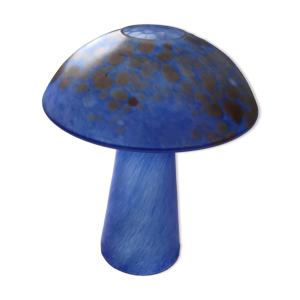 Lampe champignon en pâte de verre