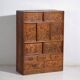 Ancient Japanese tansu of the mizuya-dansu type – Taishō/Showa period (circa 1910-1940)