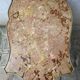 Table rognon Napoleon III de style Louis XV dessus marbre