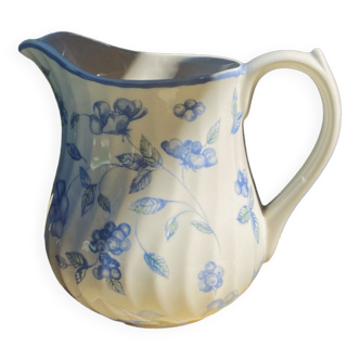 Bristol blue english pitcher