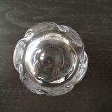 Set of 6 sober Daum crystal glasses