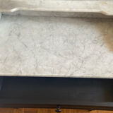 Toilet table with marble