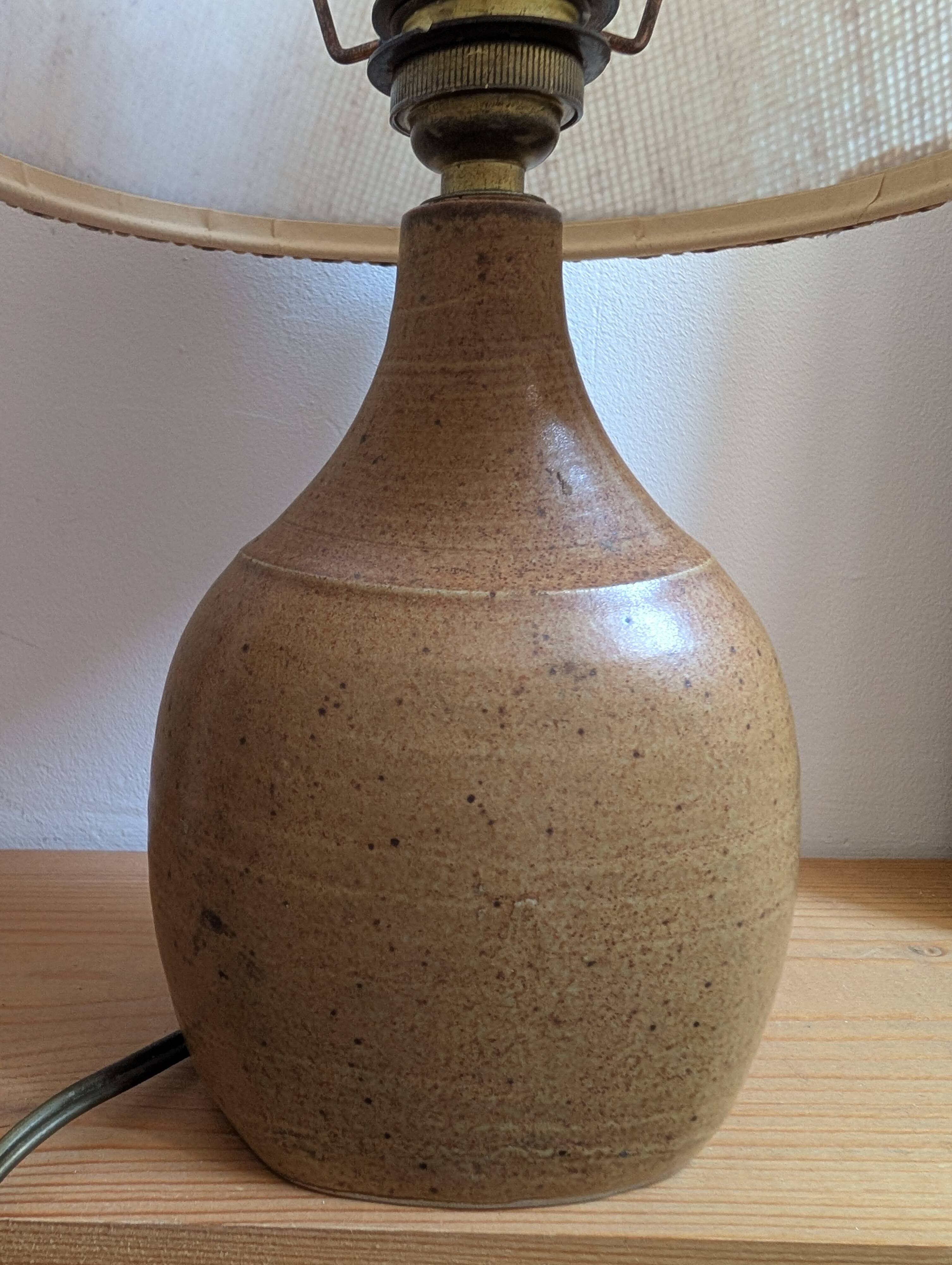 Lampe en céramique