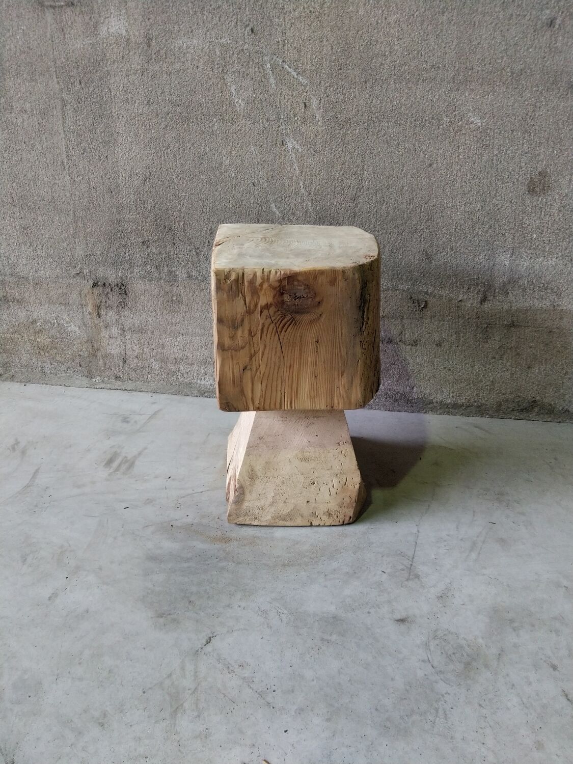 Brutalist stool