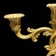 Pair of brass candlesticks