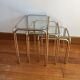 Ensemble de 3 tables gigognes vintage