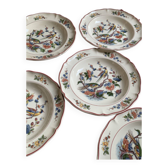 set of 6 Villeroy&Boch soup plates