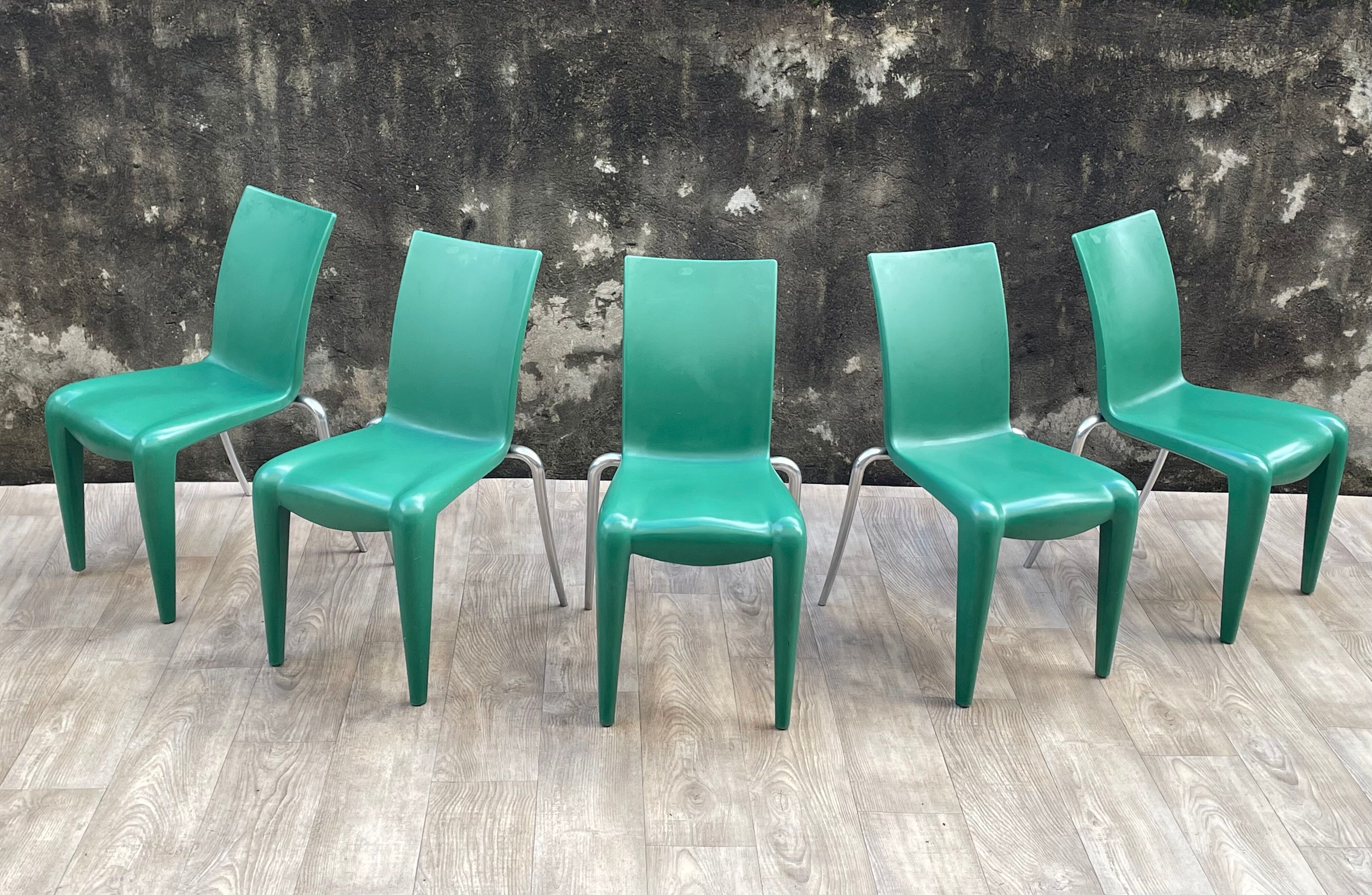 5 Louis 20 chairs by Philippe Starck for Vitra