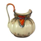 Czechoslovakian earthenware pitcher 3964