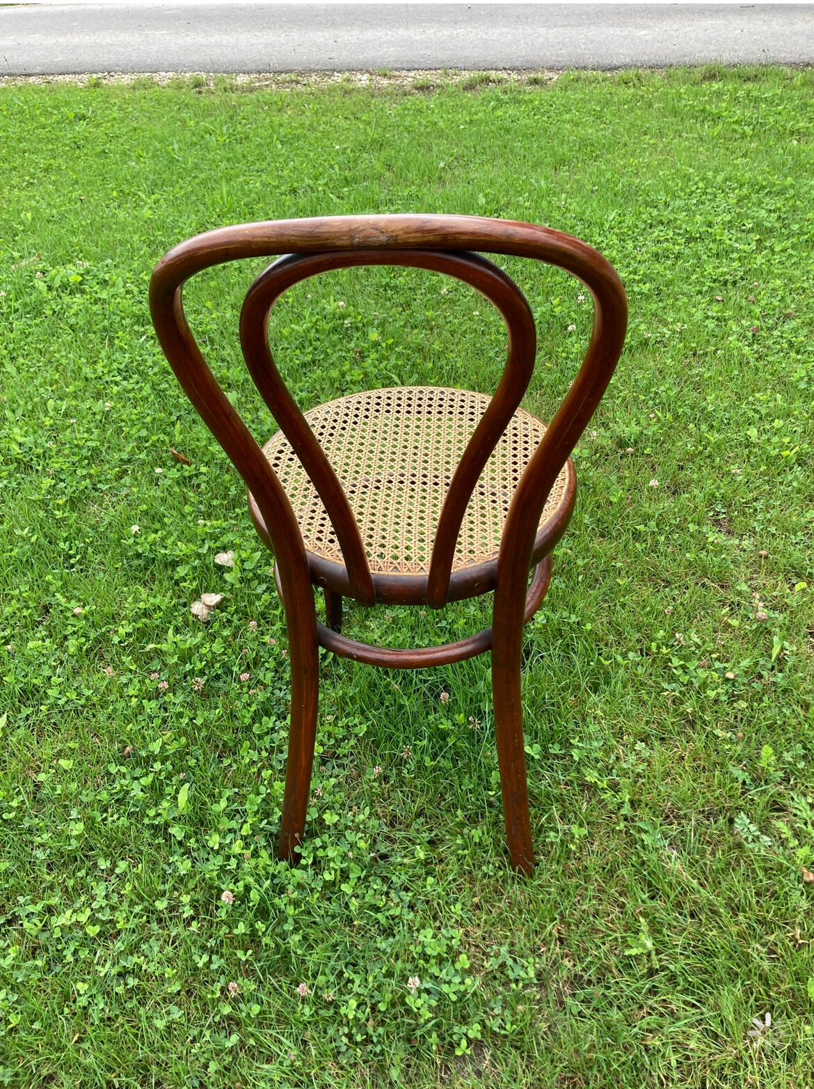 Suite of 6 bistro chairs Thonet