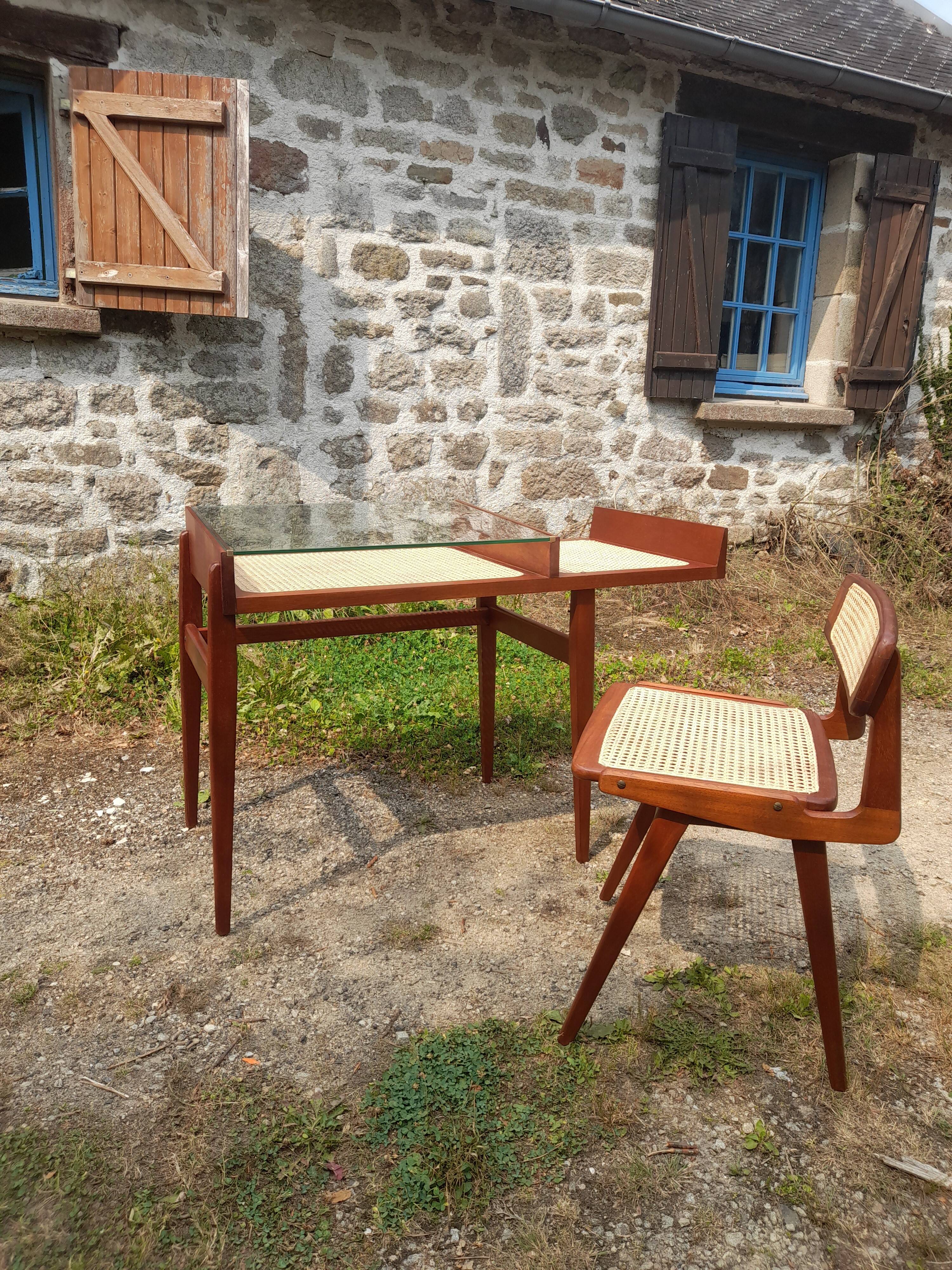 Michel Ducaroy desk and chair for SNA Roset