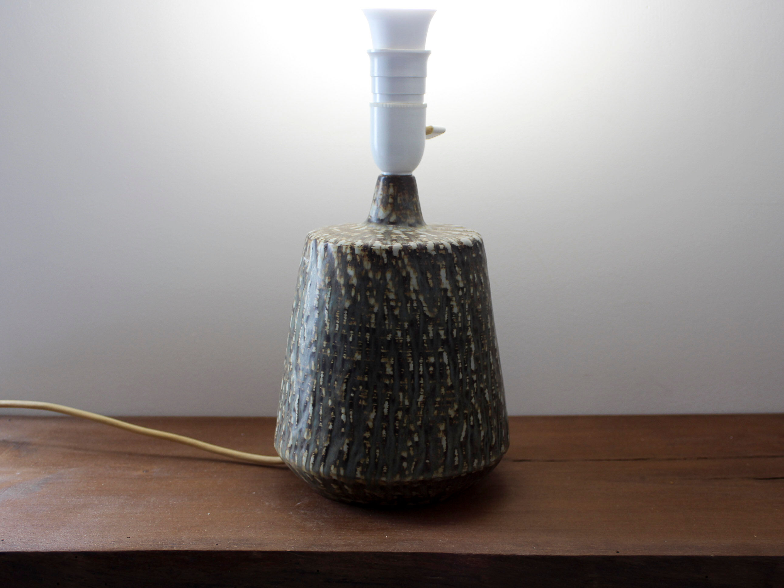 Rubus ceramic lamp stand by Gunnar Nylund for Rörstrand
