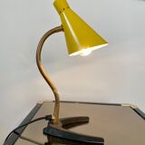 Old lamp cocotte design year 50 yellow