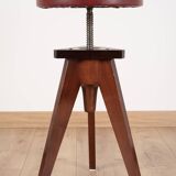 Adjustable piano stool. German design, Reiner Modell