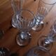 Antique champagne flutes