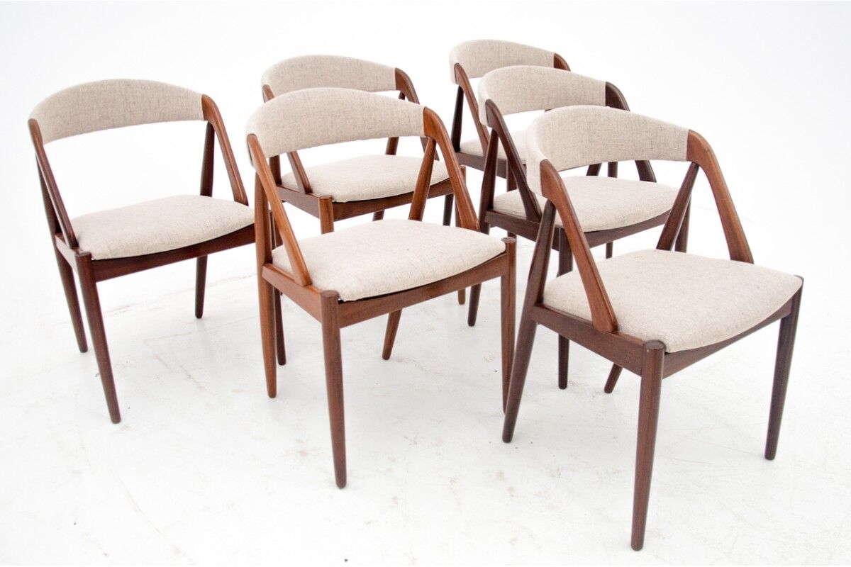 Set of 6 chairs by Kai Kristiansen, model 31, Denmark, 1960