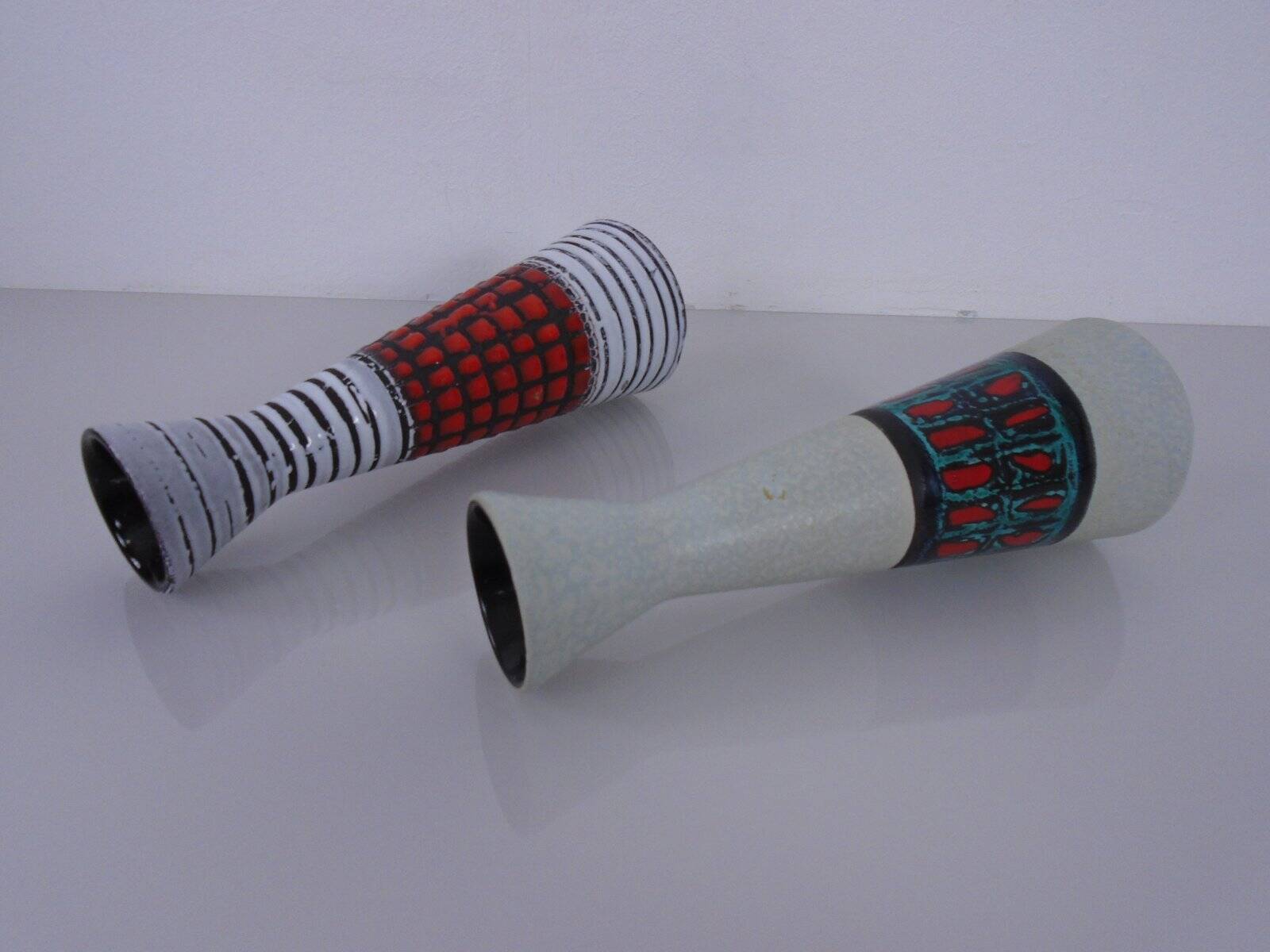 Ceramic vases by Heinz Siery for Scheurich, 1950s, set of 2.