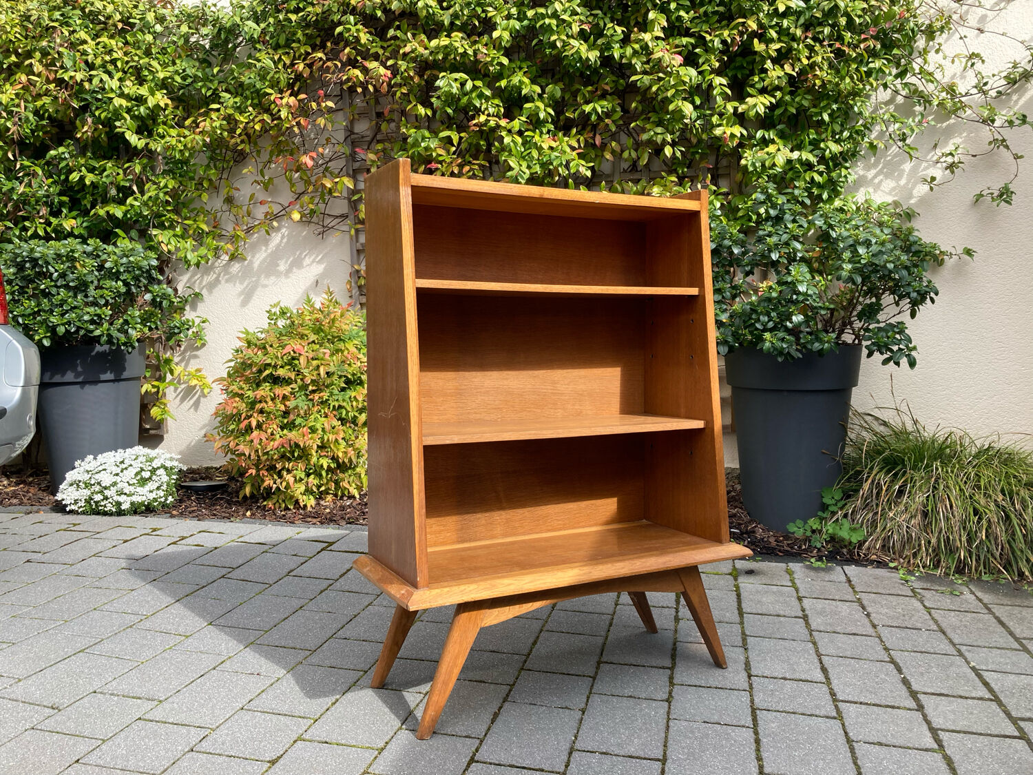 Open chest of drawers