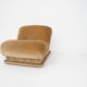 Italian Velvet Slipper Chair