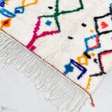 Azilal Moroccan Berber rug with colorful patterns 1.47x0.97m